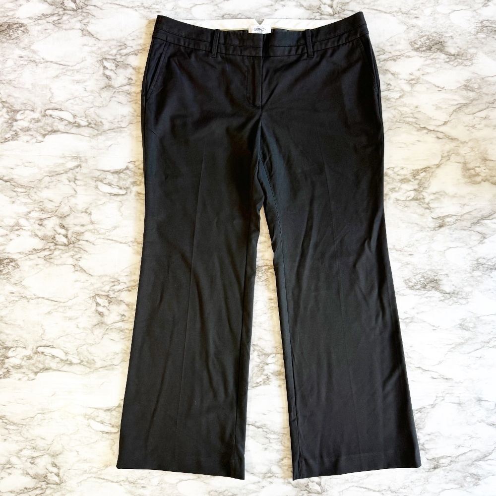 Ann Taylor LOFT Marisa Black Petite Trouser Pants